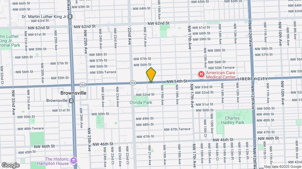 1980 NW 54th St Map and Location Details