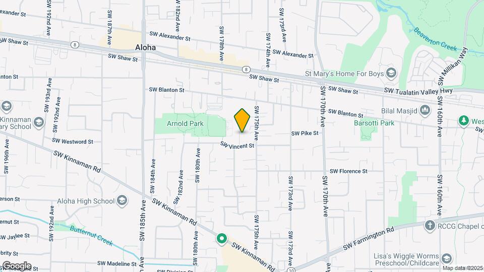 4270 SW 177th Ave Map and Location Details
