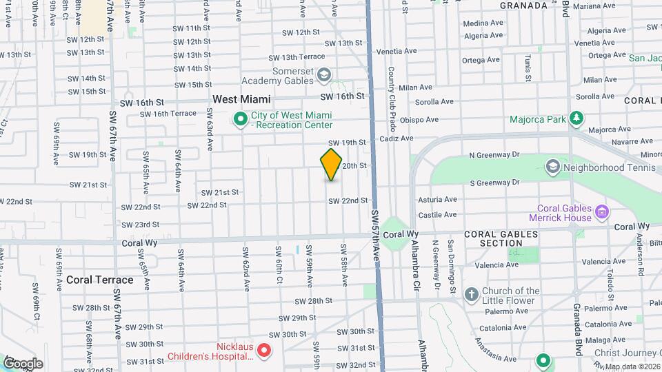 2035 SW 58th Ct Map and Location Details