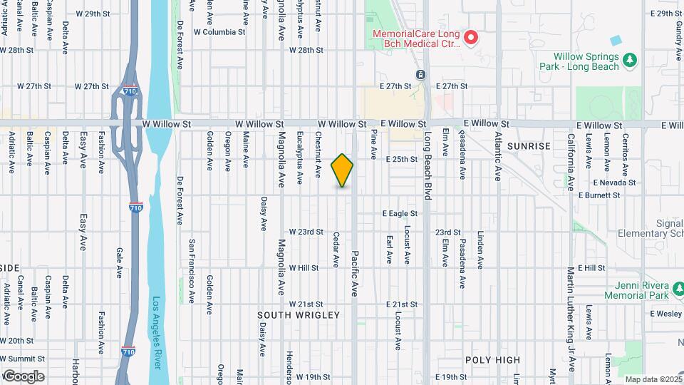 2400 Cedar Ave Mapa y Detalles de la Ubicación