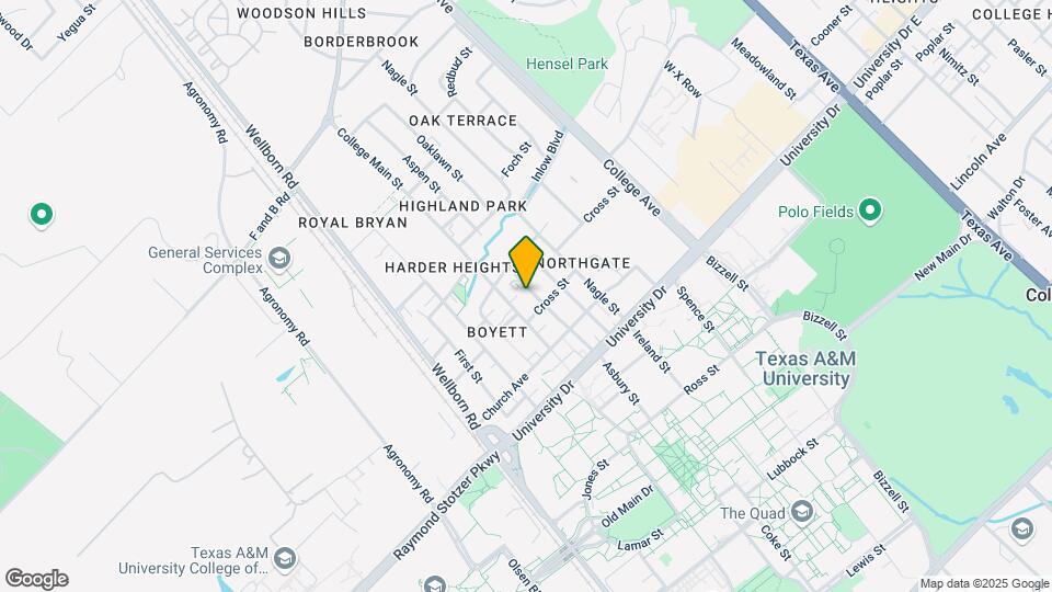 409 Tauber St Map and Location Details