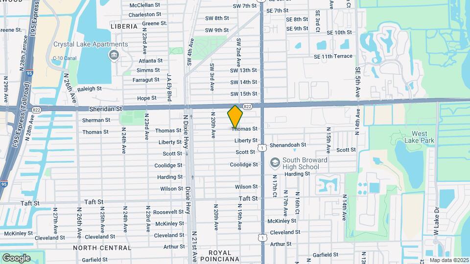 1910 Thomas St Map and Location Details