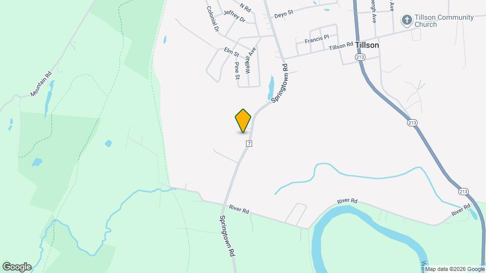 661 Springtown Rd, Unit A Mapa y Detalles de la Ubicación