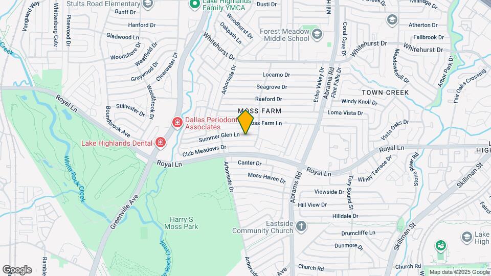9120 Summer Glen Ln Map and Location Details