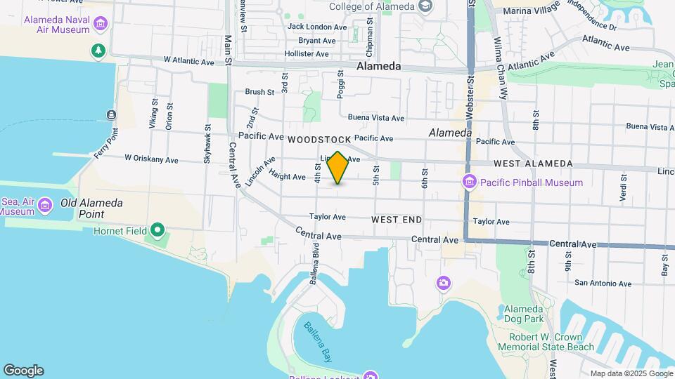 425-431 Santa Clara Ave Mapa y Detalles de la Ubicación