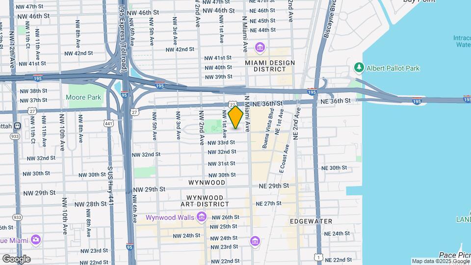 55 NW 34th St Map and Location Details