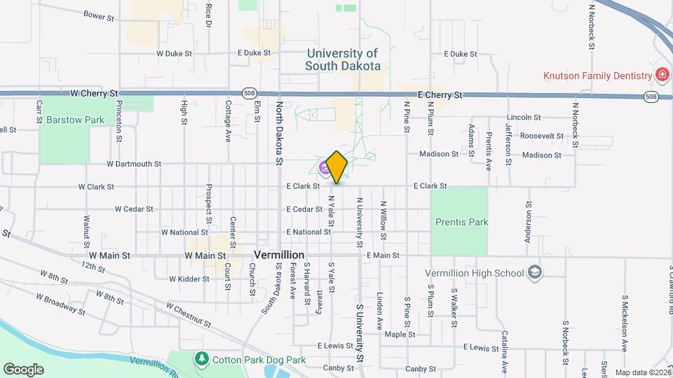 415 E Clark St Map and Location Details