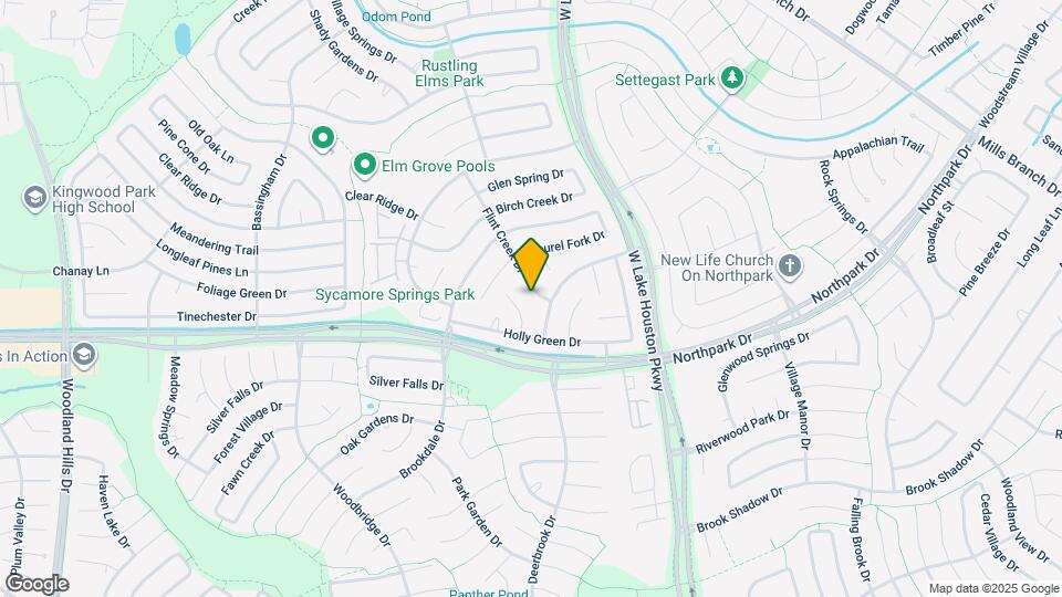 4011 Flint Creek Dr Map and Location Details