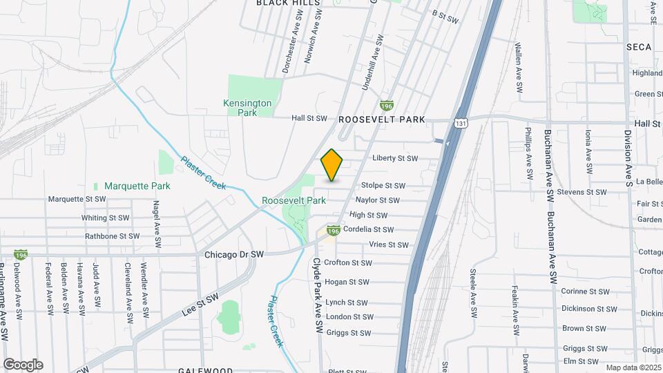 731 Tulip St SW Map and Location Details