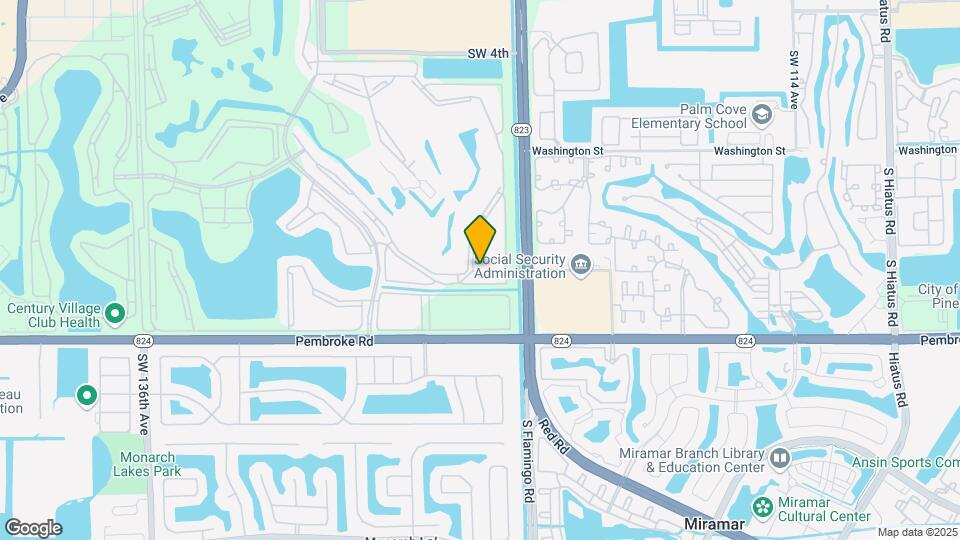 1351 SW 125th Ave Mapa y Detalles de la Ubicación