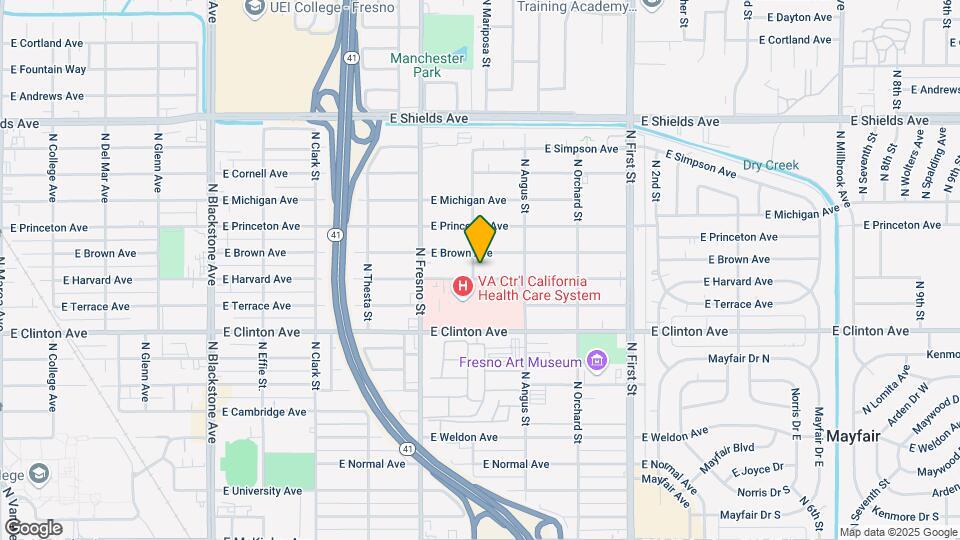 2717 E Harvard Ave Map and Location Details