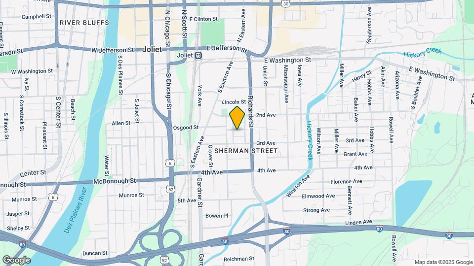 208 Mound St Mapa y Detalles de la Ubicación