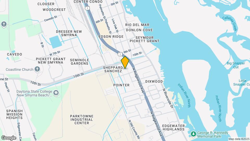 526 Live Oak St Map and Location Details