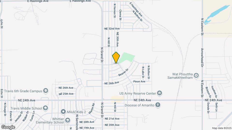 3810 Mesa Verde Dr Map and Location Details
