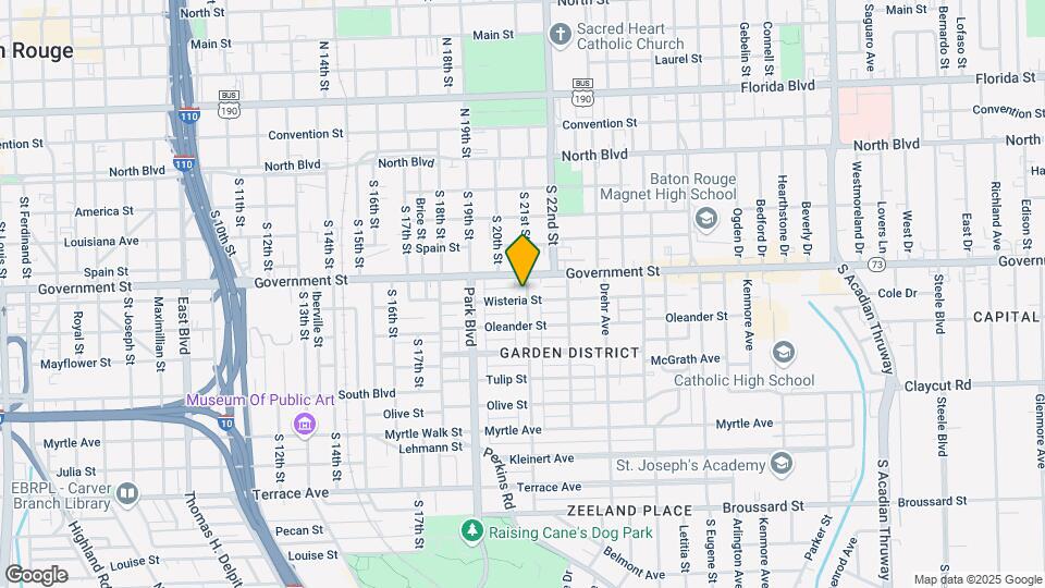 540 Camelia Ave Map and Location Details