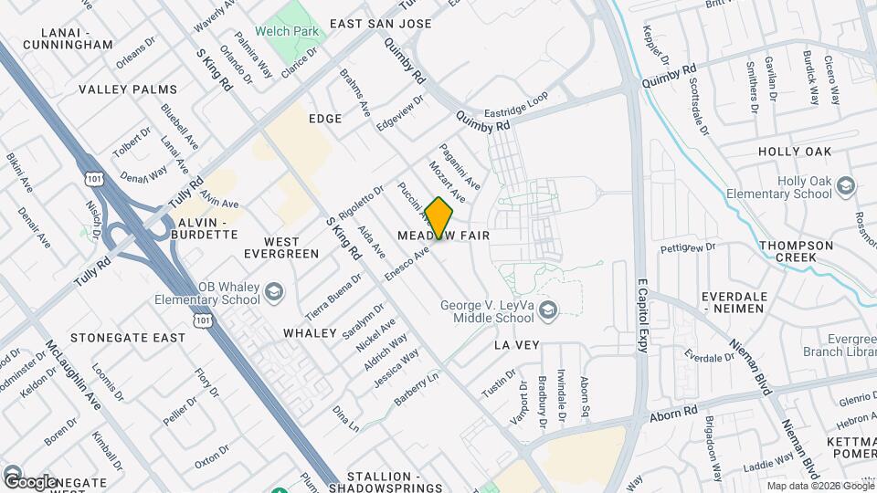 1848 Enesco Ave Map and Location Details