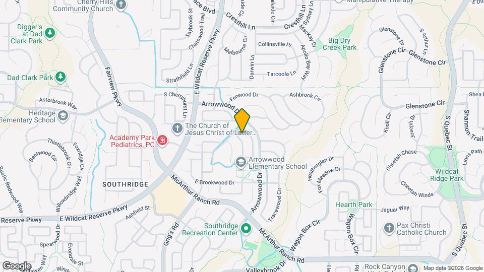 10337 S Rotherwood Cir Map and Location Details