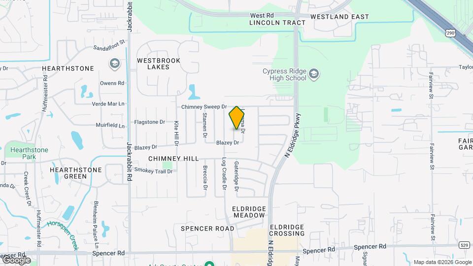 7522 Pepperbrook Dr Map and Location Details