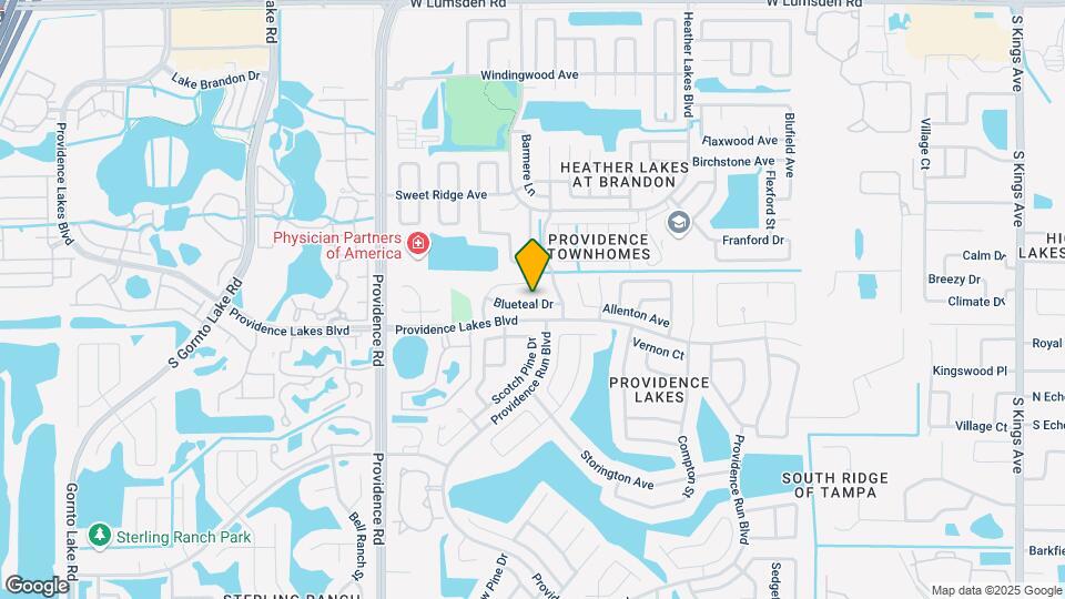 1509 Blueteal Dr Map and Location Details