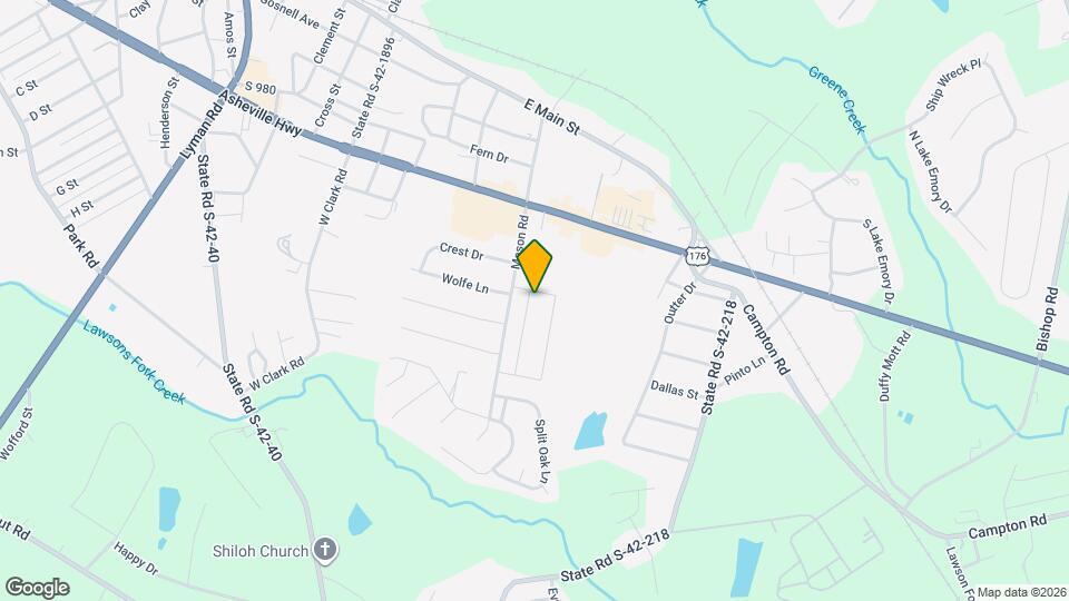 807 John Weaver Trce Map and Location Details