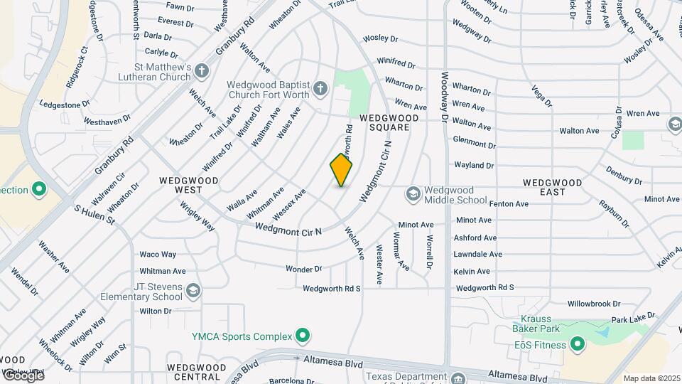 5720 Wharton Dr Mapa y Detalles de la Ubicación