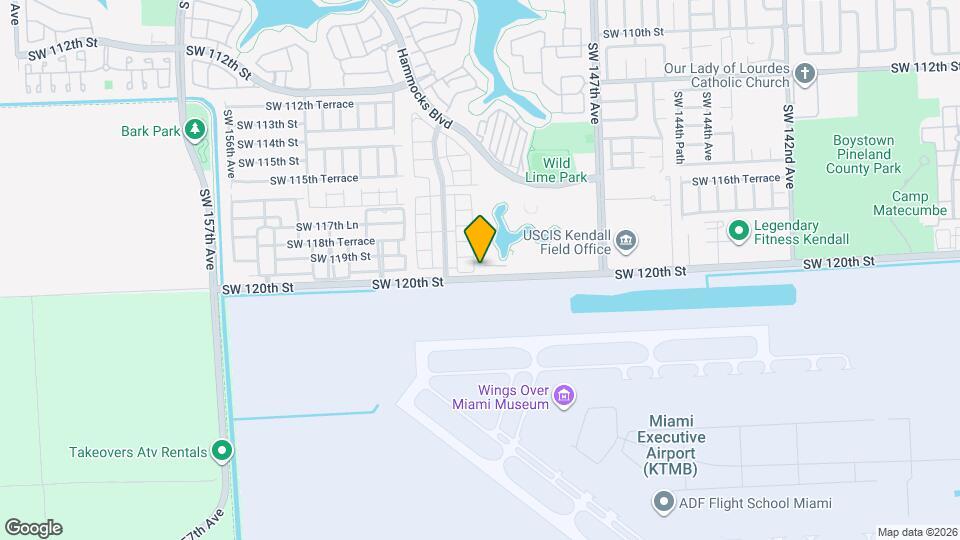 11989 SW 150th Pl Map and Location Details