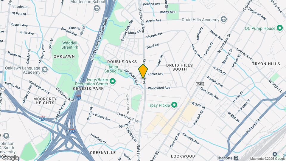 2037 Statesville Ave Map and Location Details