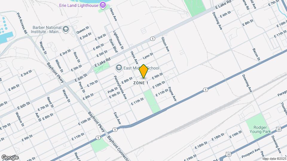 820 Hess Ave Map and Location Details