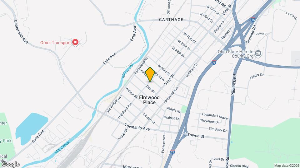 6310 Highland Ave Mapa y Detalles de la Ubicación