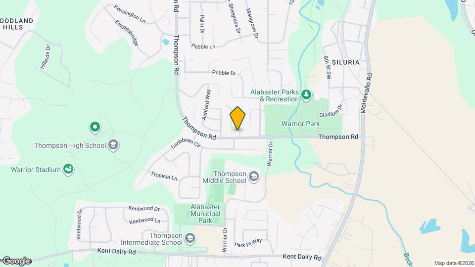 1090 Thompson Rd Map and Location Details