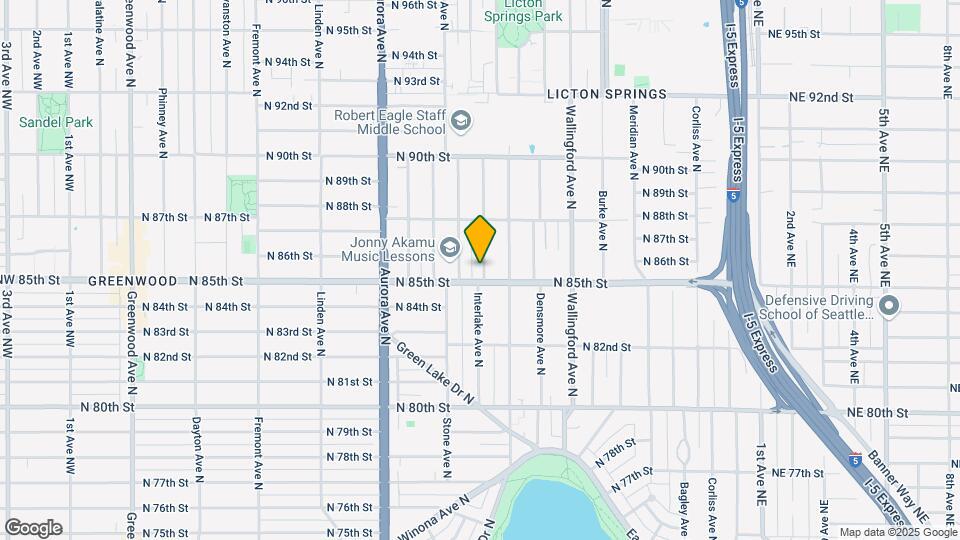 8509 Interlake Ave N Map and Location Details