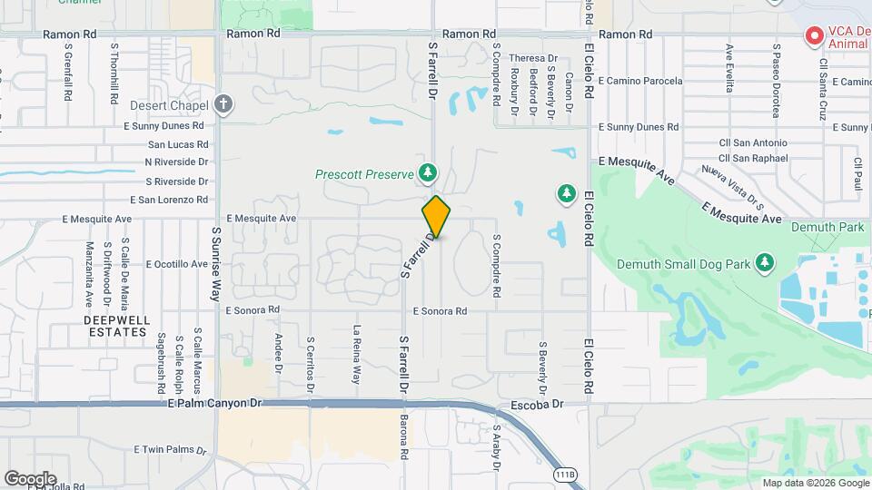 1111 S San Joaquin Dr Map and Location Details