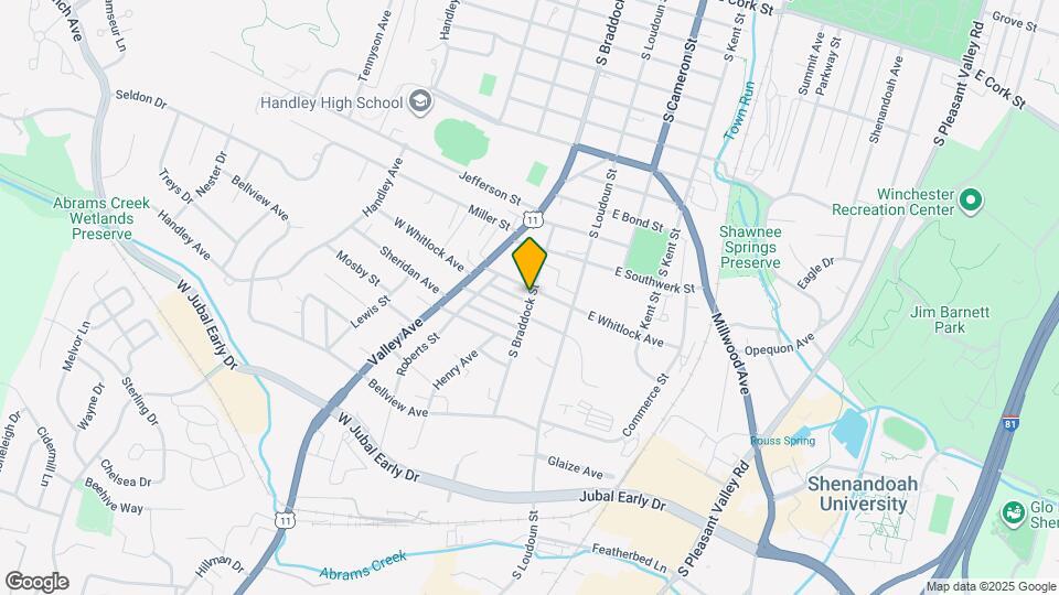 101 W Whitlock Ave Map and Location Details