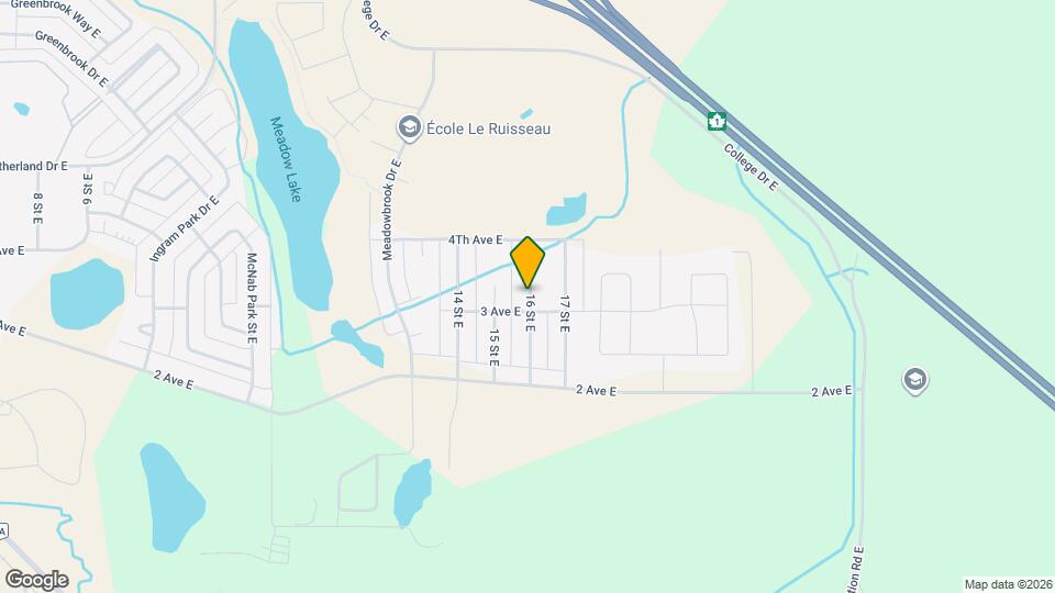 Brand New 3 Bedroom Main Floor Pet Friendly Suite Map and Location Details