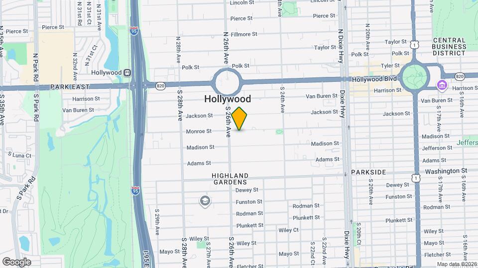 2534 Monroe St Map and Location Details