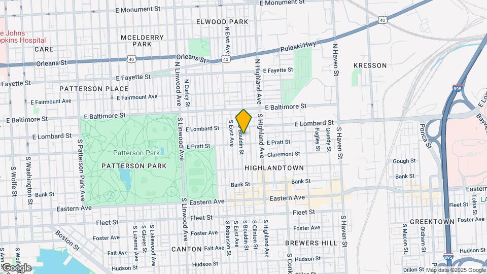 131 S Bouldin St Map and Location Details