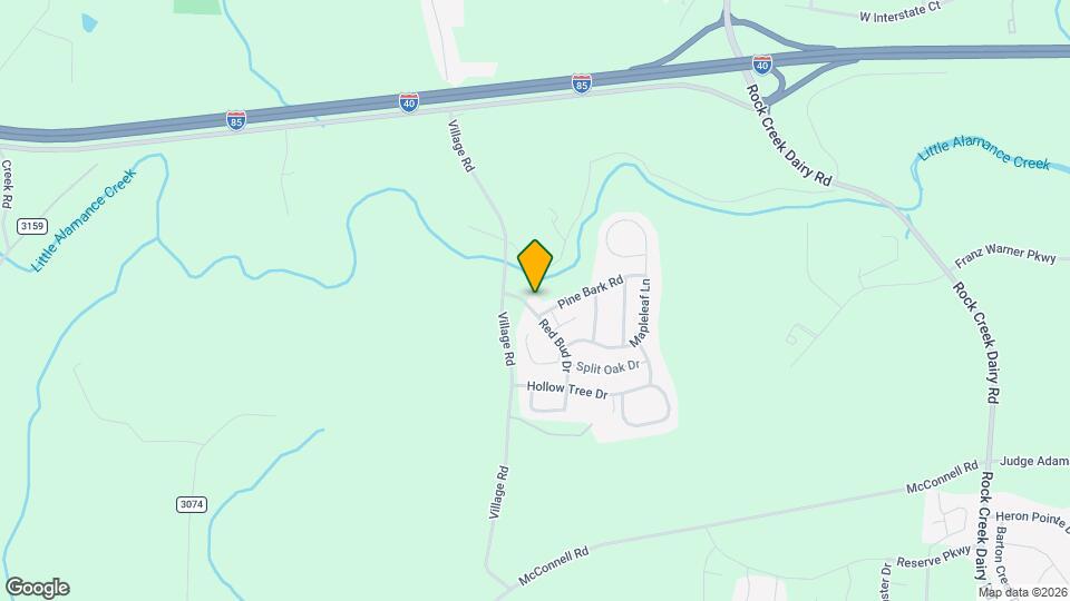 1335 Village Rd Mapa y Detalles de la Ubicación