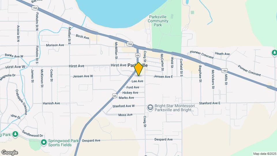 120 Jensen Ave W Map and Location Details