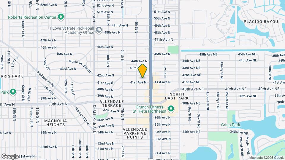469 41st Ave N Map and Location Details
