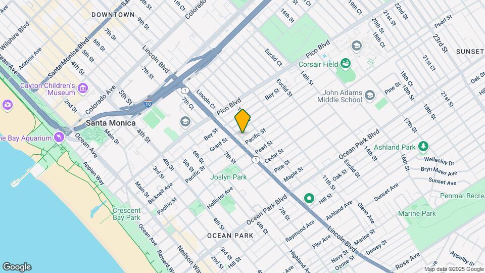 818 Grant St Mapa y Detalles de la Ubicación