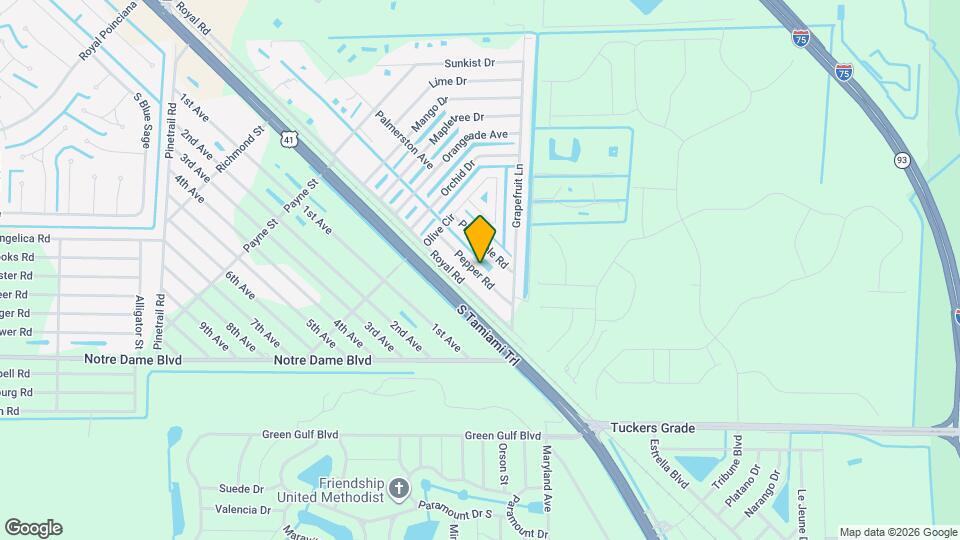 11350 Pepper Rd Mapa y Detalles de la Ubicación