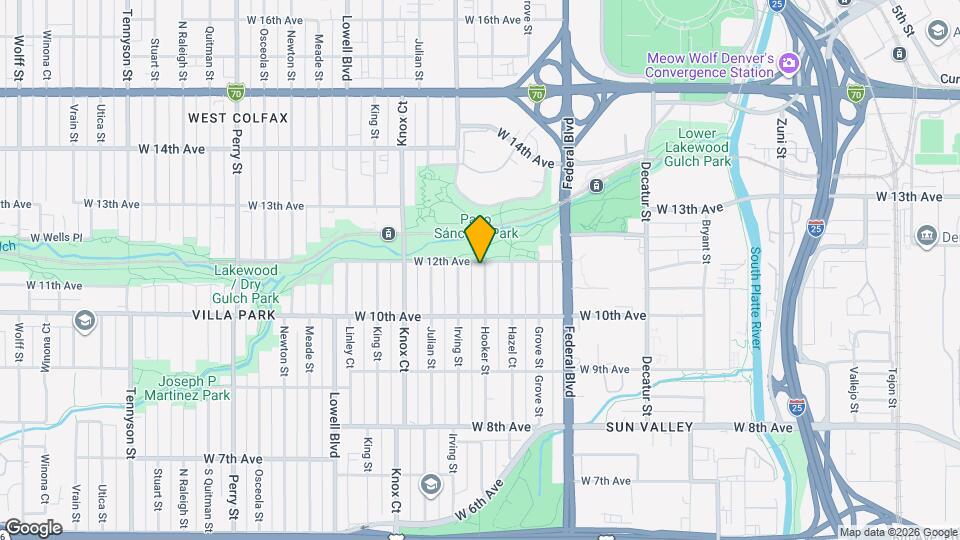 1083 Hooker St Mapa y Detalles de la Ubicación