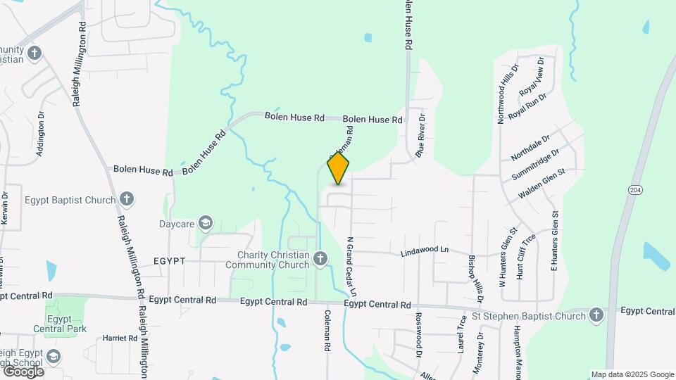 4490 Cedar Ridge Ln Map and Location Details