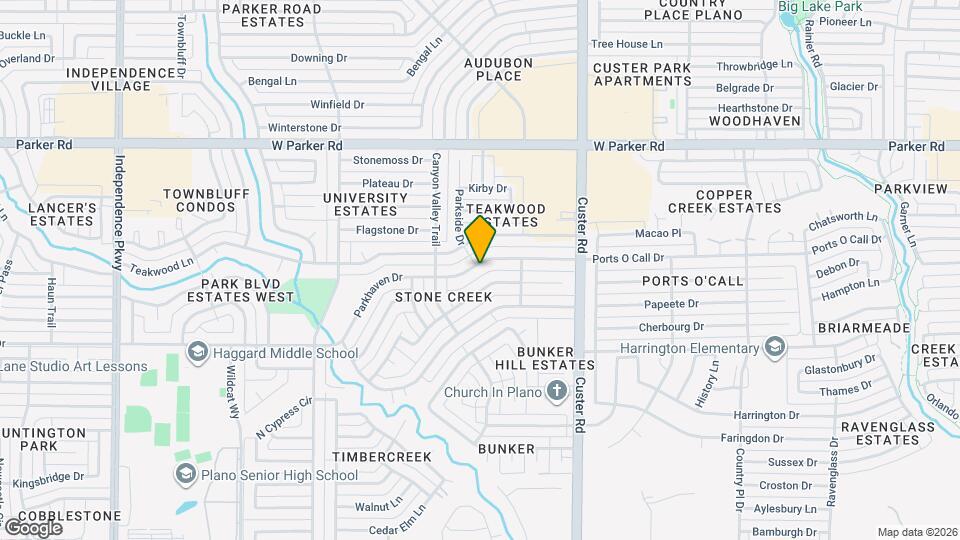 2224 Parkhaven Dr Map and Location Details