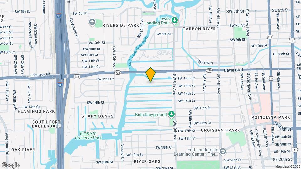 1200 SW 12th Ct Mapa y Detalles de la Ubicación