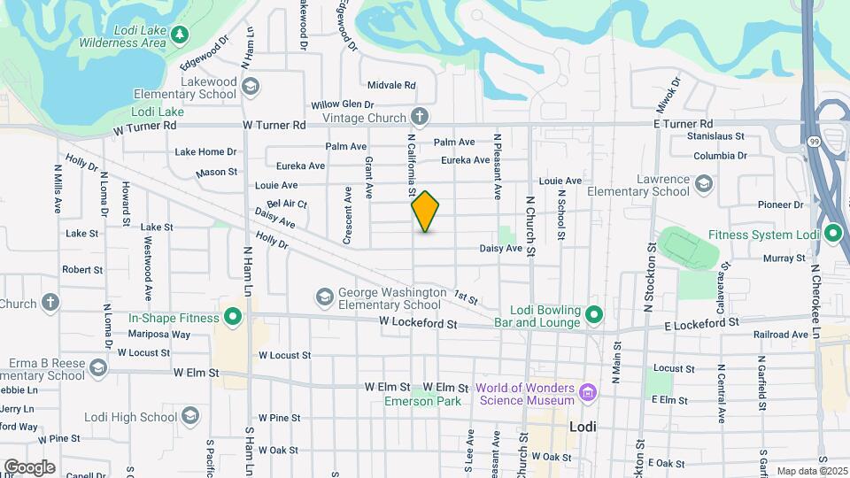 429 Daisy Ave Mapa y Detalles de la Ubicación