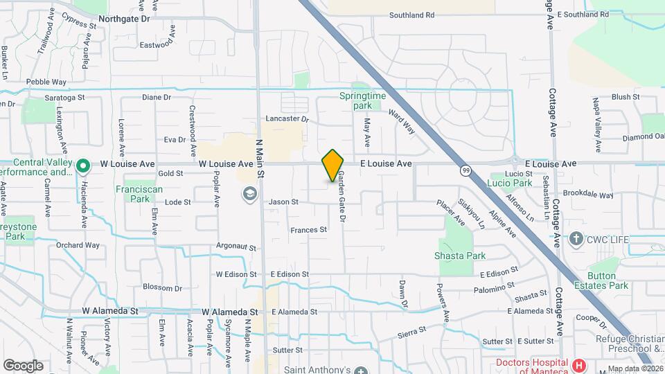 414 Dan St Map and Location Details