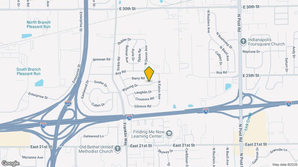 8238 Wysong Dr Map and Location Details