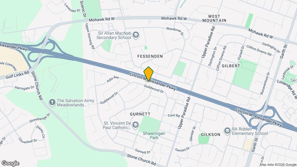 142 Guildwood Dr Map and Location Details