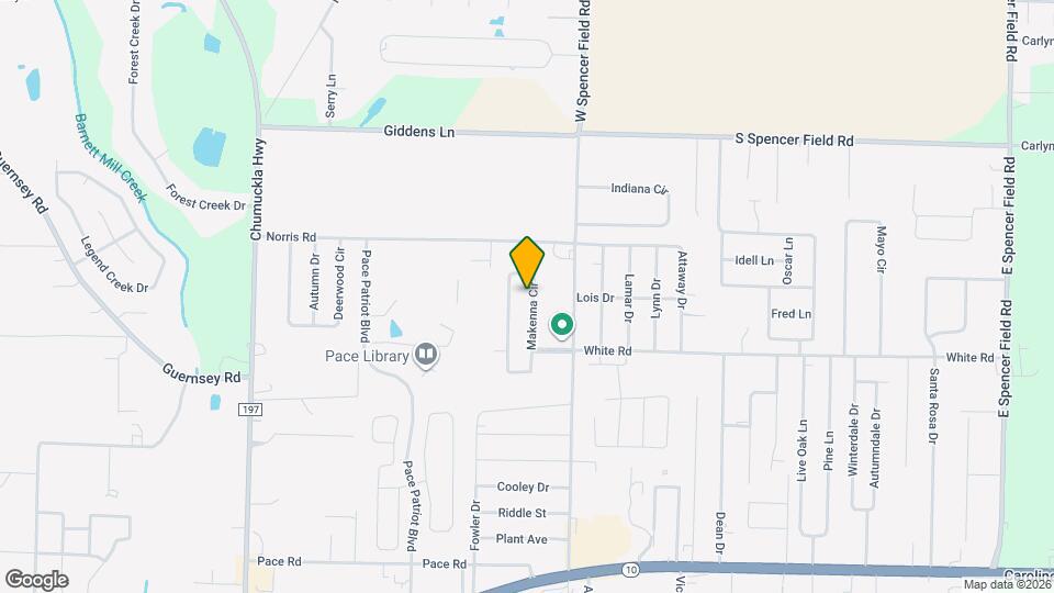 4845 Makenna Cir Map and Location Details